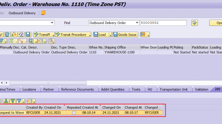 SAP Extended Warehouse Management, EWM - Delivery Processing