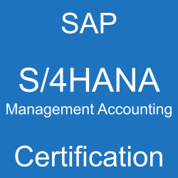 SAP S/4HANA Management Accounting Certification, C_TS4CO_2020, C_TS4CO_2021