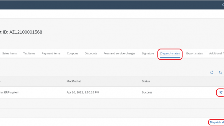 SAP Customer Checkout, SAP Point-of-Sale, SAP ERP