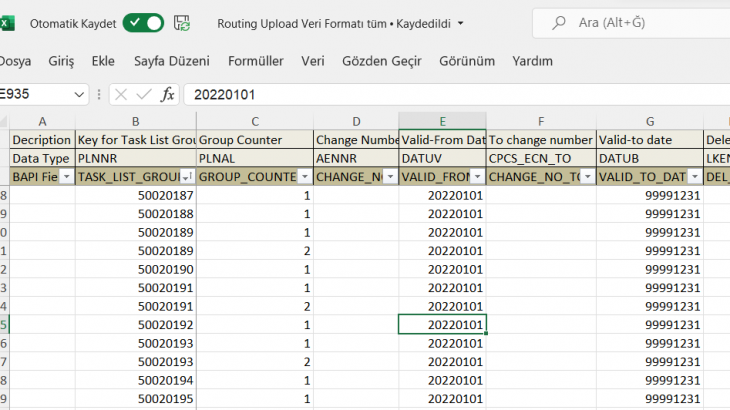 MAN Production Planning (PP)