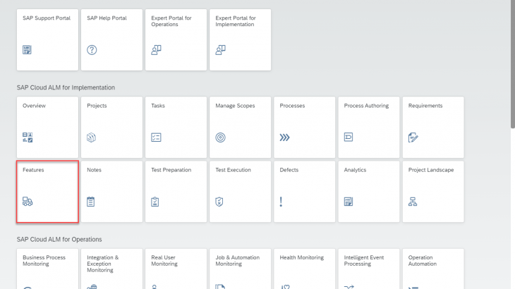 SAP Cloud Transport Management, SAP Cloud ALM