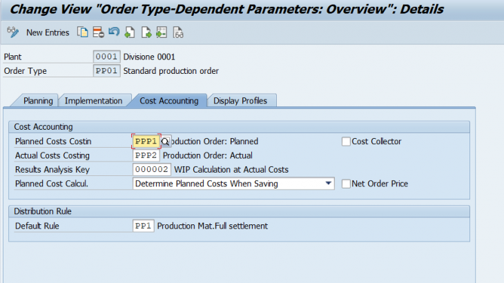 MAN Production Planning (PP), SAP PP