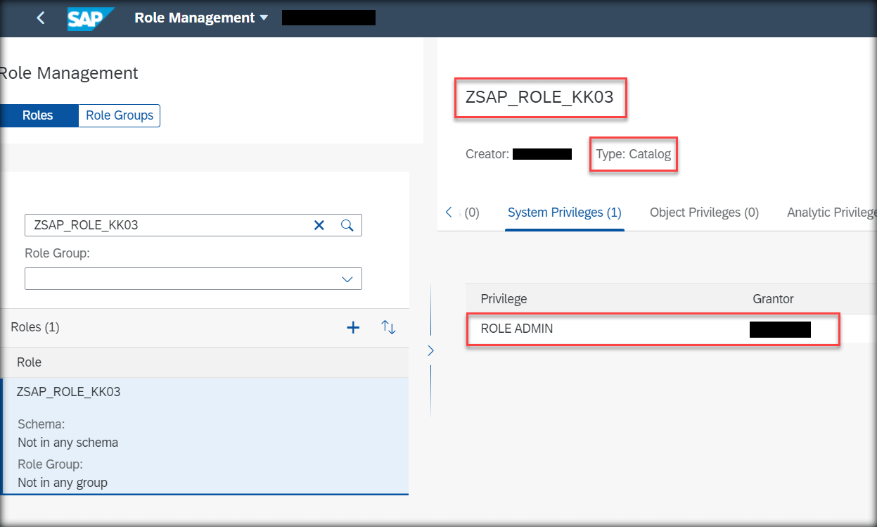 SAP HANA Cloud Catalog & HDI Role Creation (A stepbystep guide