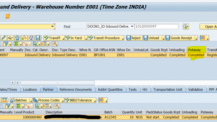 EWM - Delivery Processing, EWM - Basic Functions, EWM - Goods Movement, EWM - Radio Frequency, EWM - Shipping and Receiving