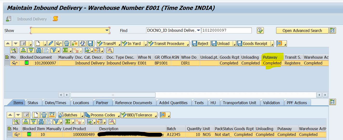 Determine Storage bin Blank while Put awaySAP EWM