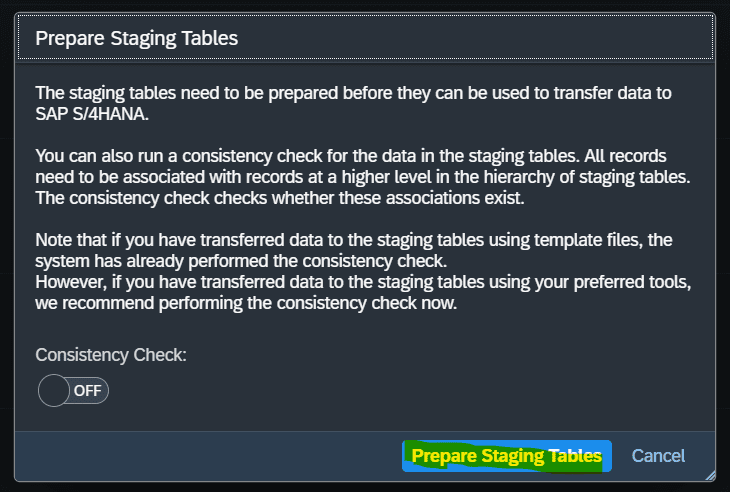 SAP S/4HANA Migration Cockpit, SAP S/4HANA Cloud Master Data