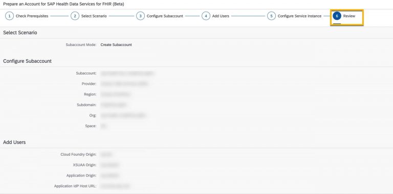 Getting Started Booster for SAP Health Data Services for FHIR