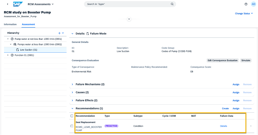 SAP Asset Performance Management, SAP Asset Strategy and Performance Management