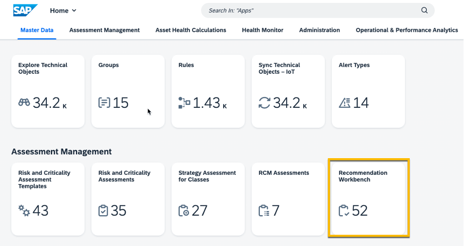 SAP Asset Performance Management, SAP Asset Strategy and Performance Management