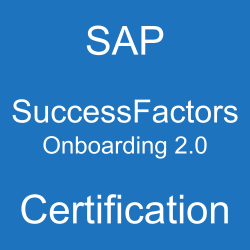 SAP SF Onboarding 2.0 Certification, C_THR97_2305