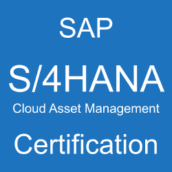 SAP S/4HANA Cloud Asset Management Certification, C_S4CAM_2308
