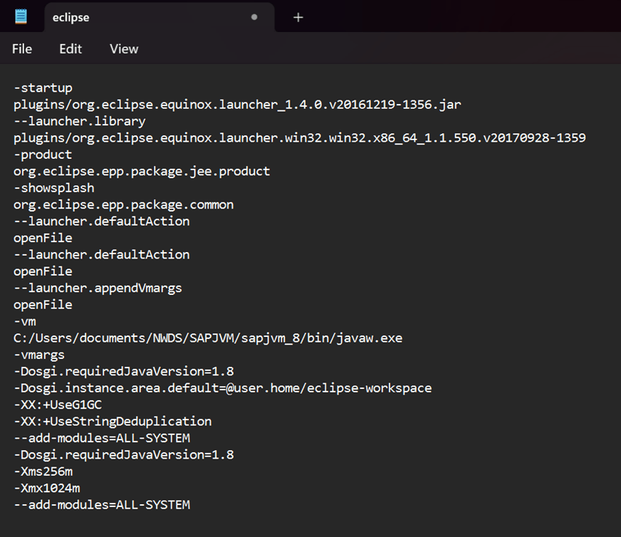 SAP, NW Java Developer Studio (NWDS)