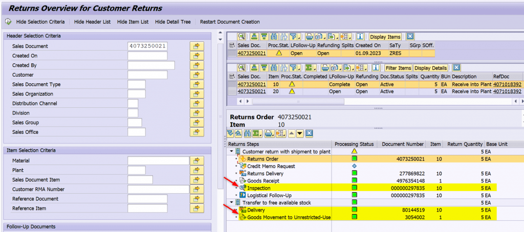 EWM - Basic Functions, EWM - Delivery Processing, EWM - Goods Movement, EWM - Interfaces, SAP S/4HANA, SAP Extended Warehouse Management