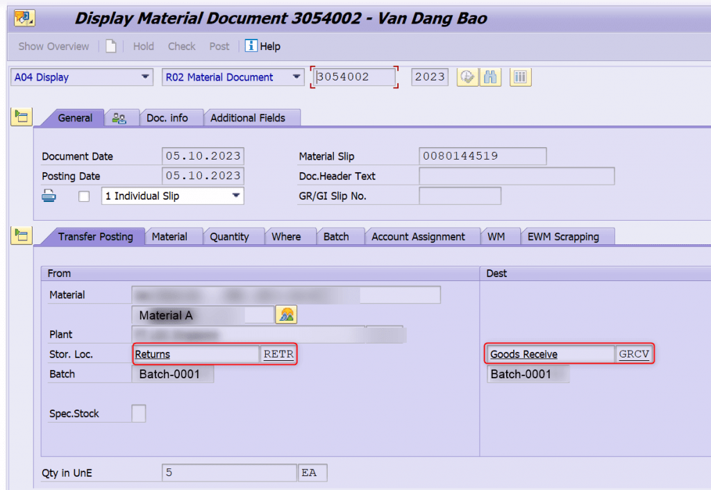 EWM - Basic Functions, EWM - Delivery Processing, EWM - Goods Movement, EWM - Interfaces, SAP S/4HANA, SAP Extended Warehouse Management