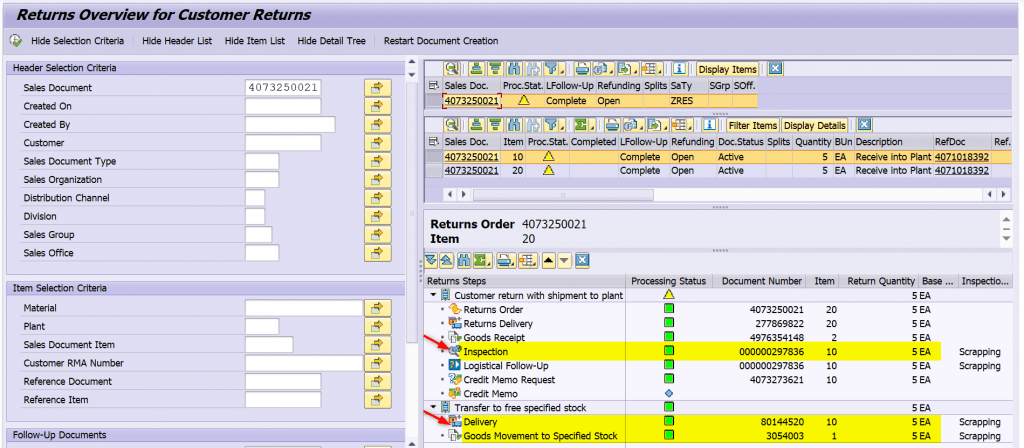 EWM - Basic Functions, EWM - Delivery Processing, EWM - Goods Movement, EWM - Interfaces, SAP S/4HANA, SAP Extended Warehouse Management