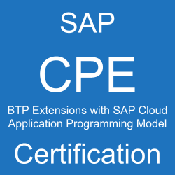 SAP BTP Extensions Cert Guide: Exam Prep