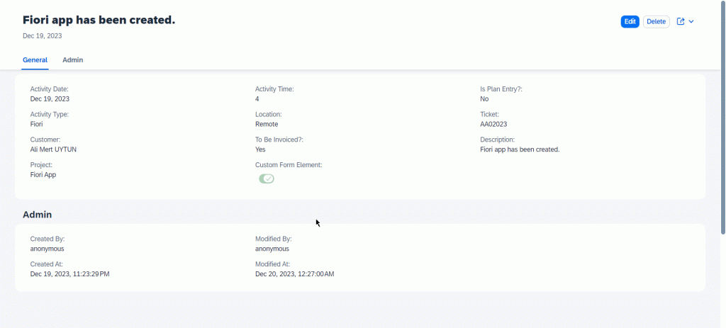 SAP Fiori Elements, SAPUI5, OData