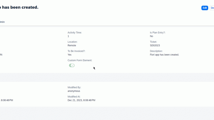 SAP Fiori Elements, SAPUI5, OData