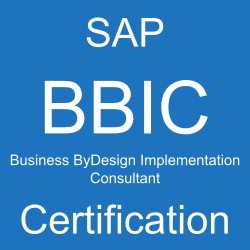 SAP Business ByDesign Implementation Consultant Certification, C_BYD15_1908