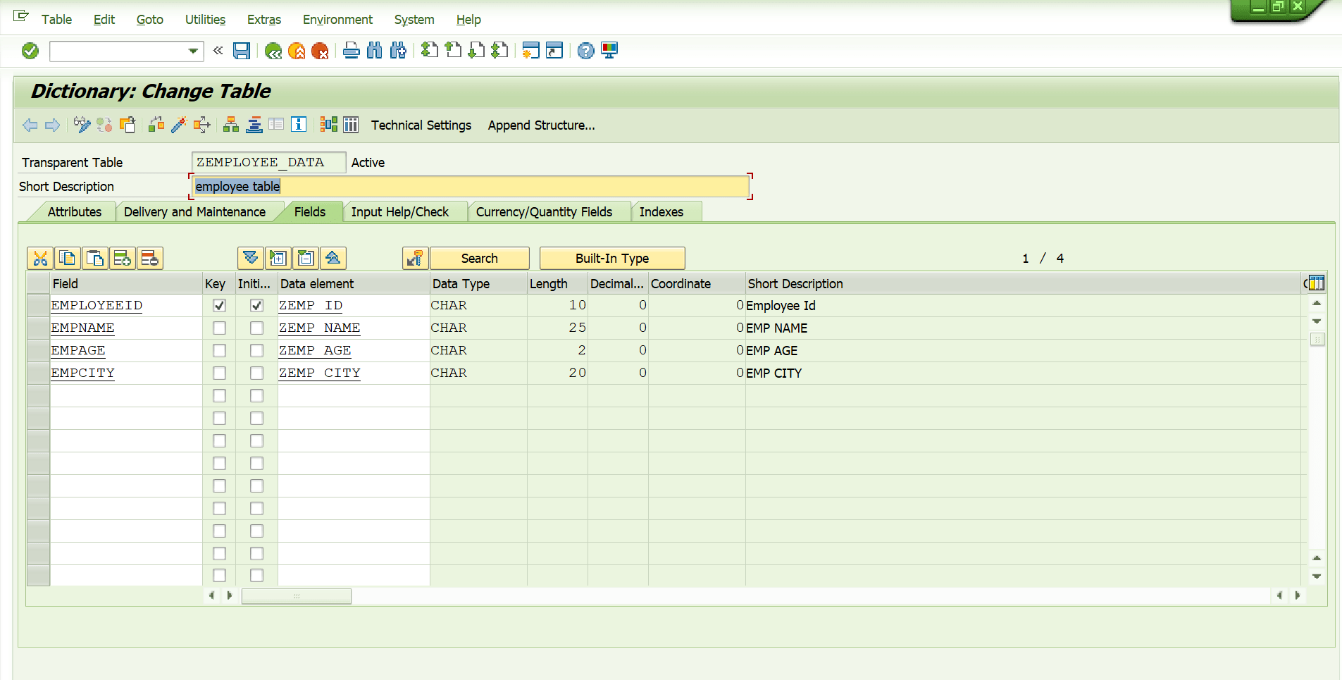Database Batch Table Deleting mutiple data in m-table & Deleting multiple data using Batch ...