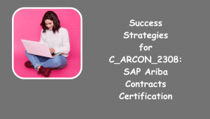 C_ARCON_2308 certification study tips & career benefits.