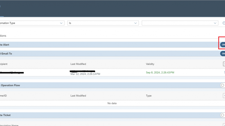 SAP Cloud ALM