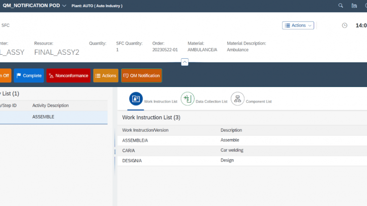 SAP QM, SAP ERP, SAP Digital Manufacturing