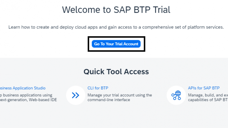 SAP Business Application Studio, SAP Business Technology Platform