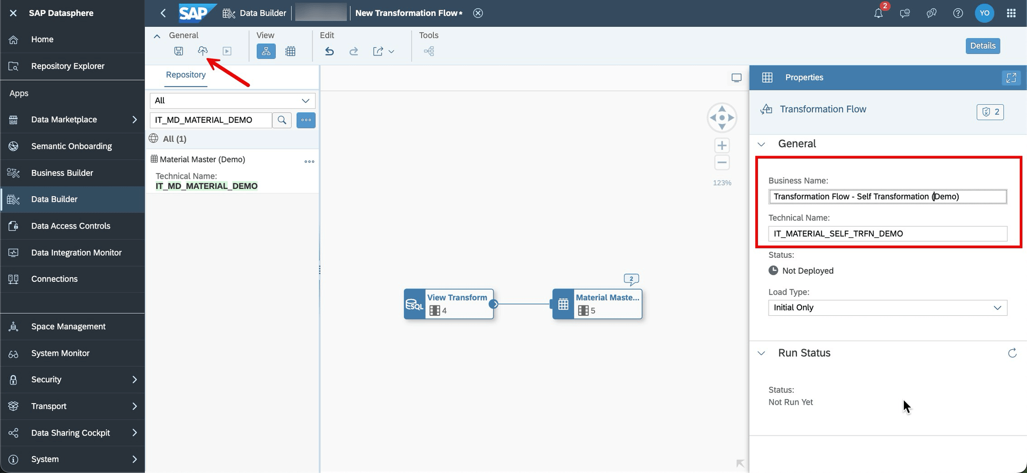 Easy Datasphere - When to use Data Flow, Transformation Flow, SQL View?