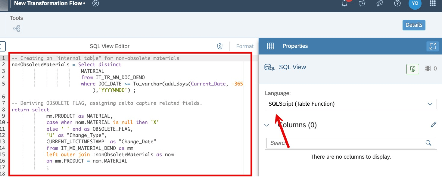 Easy Datasphere - When to use Data Flow, Transformation Flow, SQL View?