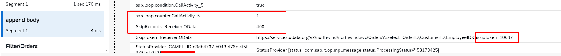 SAP Cloud Integration Looping Process Call