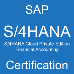 SAP S/4HANA Cloud Private Edition Financial Accounting Certification, C_TS4FI_2023