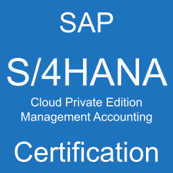 SAP S/4HANA Cloud Private Edition Management Accounting Certification, C_TS4CO_2023