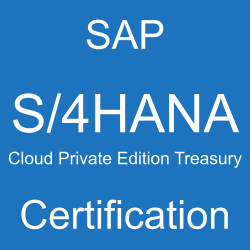SAP S/4HANA Cloud Private Edition Treasury Certification, C_S4FTR_2023