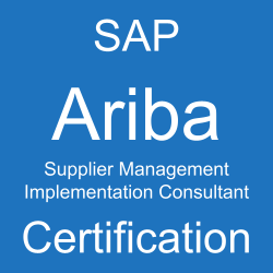 SAP Ariba Supplier Management Implementation Consultant Certification, C_ARSUM_2508