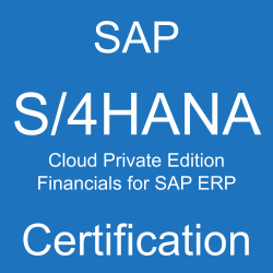 SAP S/4HANA Cloud Private Edition Financials for SAP ERP Certification, P_S4FIN_2023