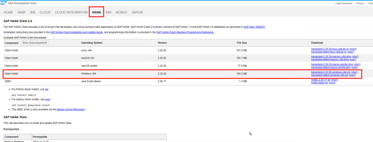 Datasphere to Power BI via an ODBC Connection