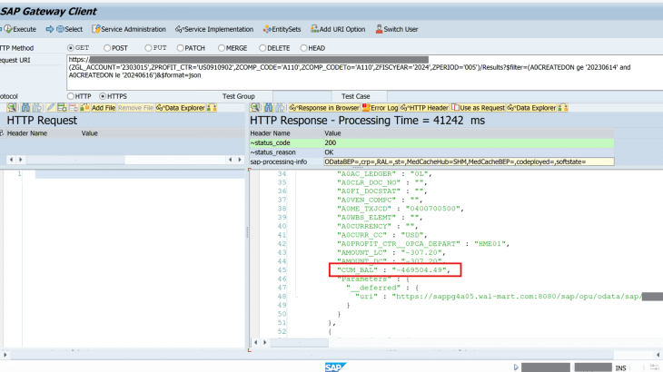 OData, SAP BW/4HANA, NW ABAP Gateway (OData)