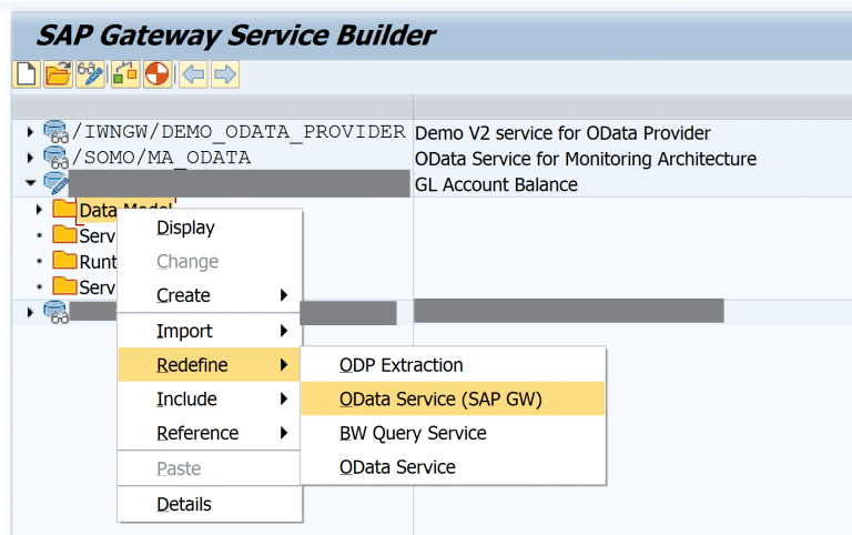 How to enhance system generated ODATA service in SAP BW4HANA