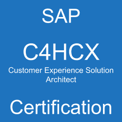 SAP Customer Experience Solution Architect Certification, C_C4HCX_2405