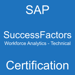 SAP SuccessFactors Workforce Analytics - Technical Certification, C_THR96_2411