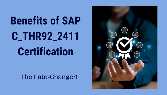 The SAP C_THR92_2411 certification, often referred to as "The Fate-Changer," is a significant credential for professionals looking to specialize in SAP SuccessFactors Reporting and Analytics. This certification validates your expertise in configuring, managing, and utilizing SuccessFactors tools for advanced reporting and data visualization, which are critical for driving business insights. By earning this certification, you not only enhance your technical skills but also increase your career opportunities, as it demonstrates your commitment to professional growth and your ability to deliver impactful solutions. It is an excellent way to stand out in the competitive job market and open doors to higher-paying roles and leadership positions in the field of SAP solutions.