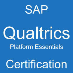 SAP Qualtrics Platform Essentials Certification, XM-PE