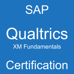 SAP Qualtrics XM Fundamentals Certification, XM-Fundamentals