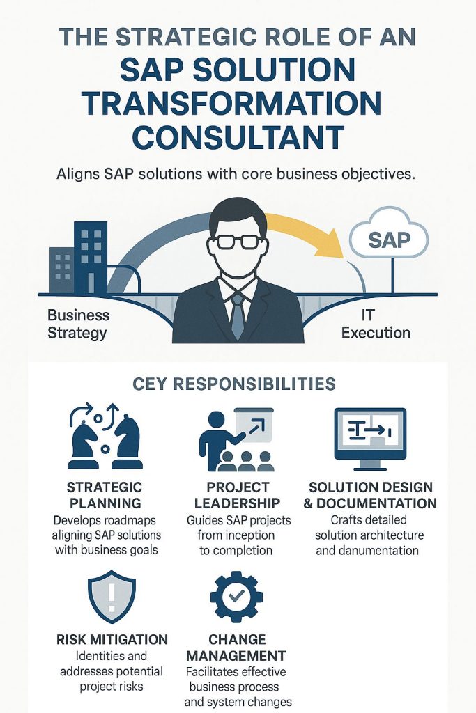 The Strategic Role of an SAP Solution Transformation Consultant
