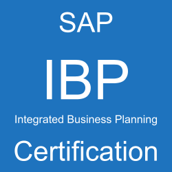 SAP Integrated Business Planning Certification, C_IBP_2502