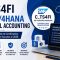 C_TS4FI SAP S/4HANA Financial Accounting Certification guide with laptop, SAP badge, finance icons, and career growth visuals.