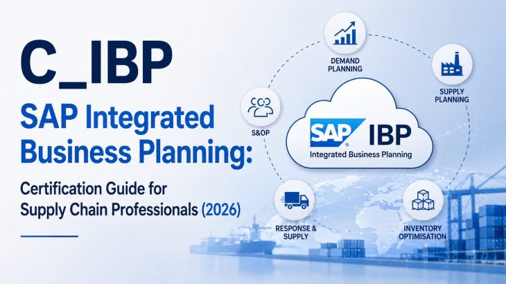 C_IBP SAP Integrated Business Planning certification guide for supply chain professionals in 2026
