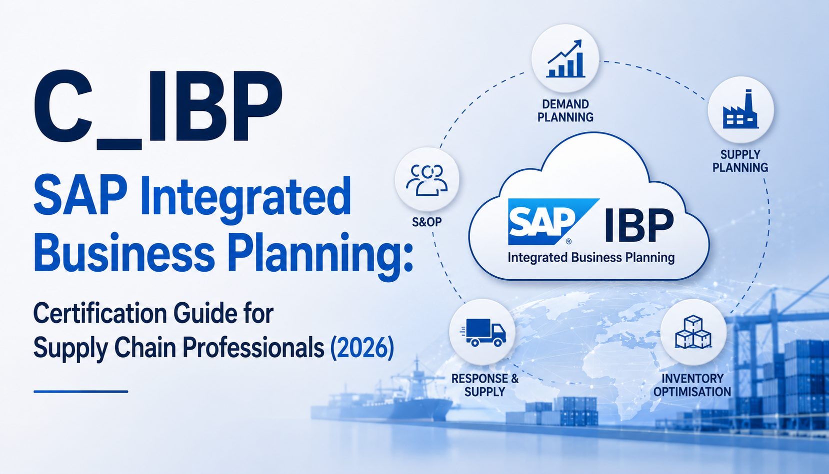 C_IBP SAP Integrated Business Planning Certification Guide for Supply ...