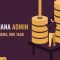 SAP HANA database administrator certification banner showing an administrator beside stacked HANA database cylinders
